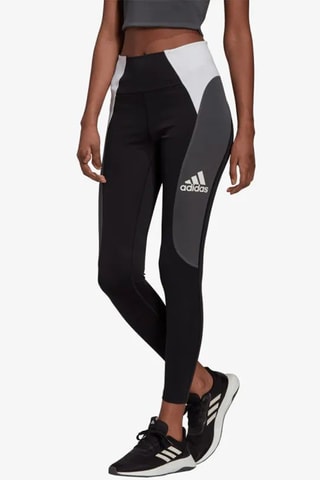Sportlegging Colourblock - Zwart - Adidas