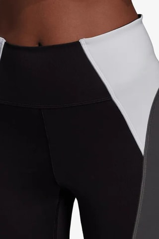 Sportlegging Colourblock - Zwart - Adidas
