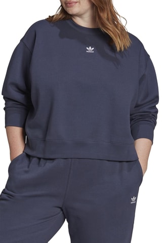 Sweater Originals Plus Essential - Marineblauw - Adidas