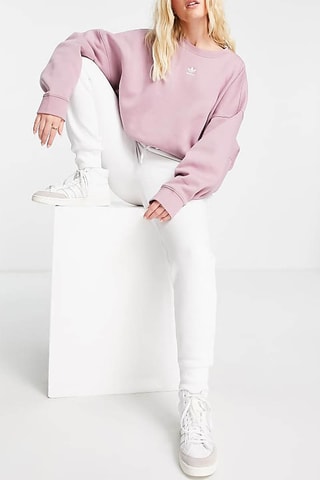 Sweater Originals Plus Essential - Lichtpaars - Adidas