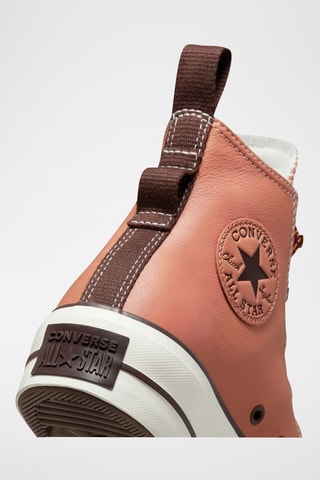 Leren Hoge Sneakers Chuck Taylor - Bruin - Converse