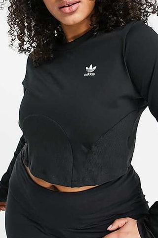 T-shirt Plus - Zwart - Adidas