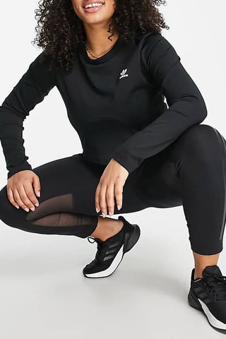 T-shirt Plus - Zwart - Adidas