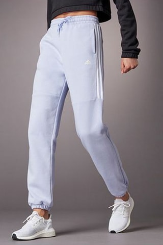 Oversized Trainingsbroek Hoge Taille - Paars - Adidas