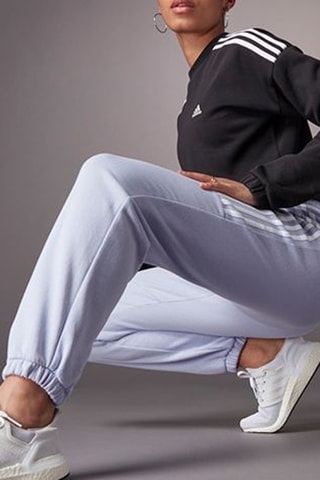 Oversized Trainingsbroek Hoge Taille - Paars - Adidas