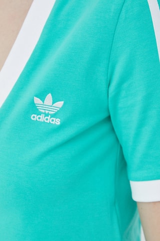 Training Crop Top 3-Stripes - Lichtgroen - Adidas