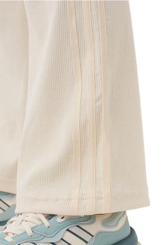 Flare Broek Hoge Taille Retro Luxury - Wit - Adidas