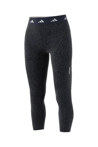Sportlegging Techlift - Marineblauw - Adidas