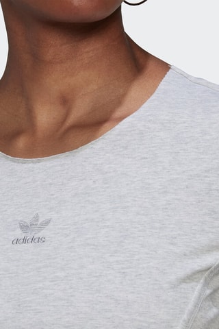 Crop Top Originals - Gemêleerd Lichtgrijs - Adidas