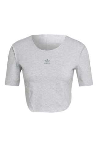 Crop Top Originals - Gemêleerd Lichtgrijs - Adidas
