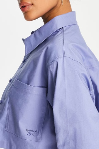 Korte Blouse Tailored - Lichtpaars - Reebok
