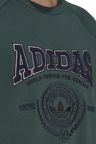 Sweater Preppy Varsity - Groen - Adidas
