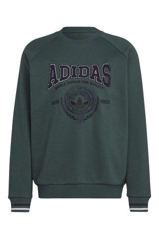 Sweater Preppy Varsity - Groen - Adidas