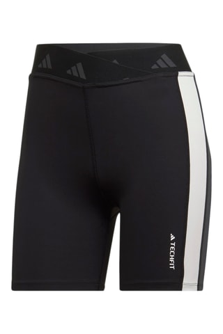 Wielrenbroekje Hoge Taille Techfit - Zwart - Adidas