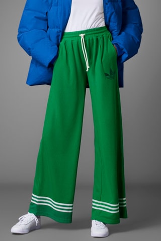 Broek wide legs Adicolor 70s - Lichtgroen - Adidas