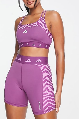 Wielrenbroekje Hyperglam - Paars - Adidas