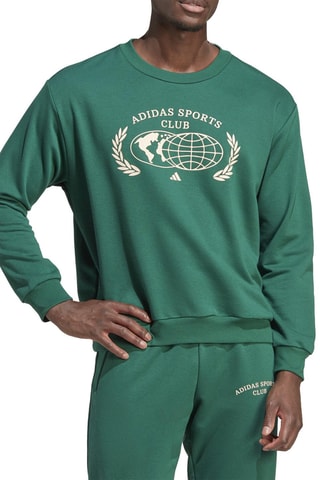 Sweater Sports Club - Groen - Adidas
