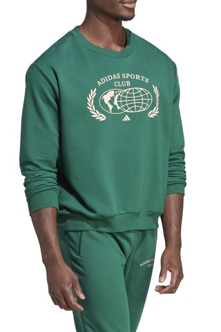 Sweater Sports Club - Groen - Adidas