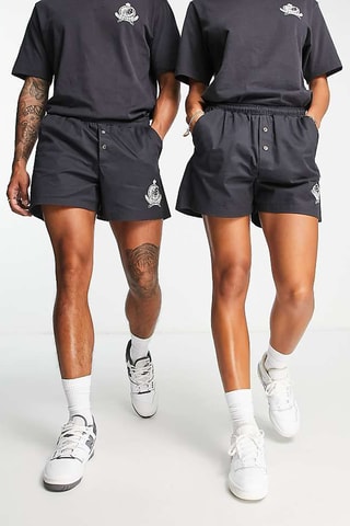 Short Members Club - Zwart - New Balance