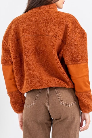 Fleece Sweater Red Chute - Bruin - Dickies