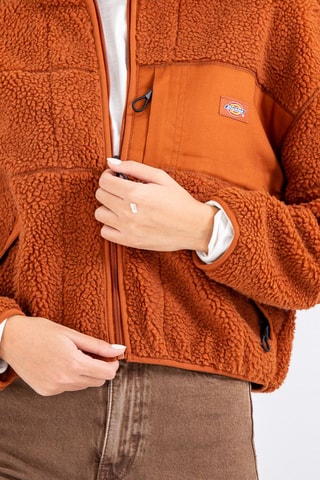 Fleece Sweater Red Chute - Bruin - Dickies