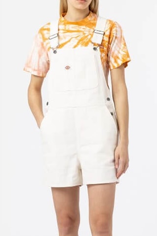 Tuinshort Duck Canvas - Wit - Dickies