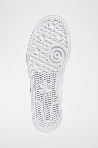 Hoge platform gympen - Wit - Adidas