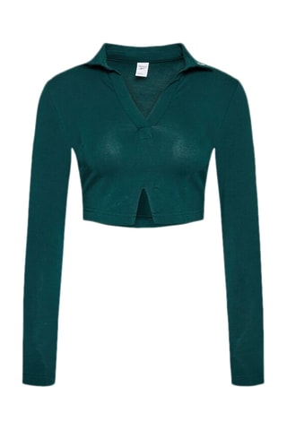 Crop Top - Smaragdgroen - Reebok