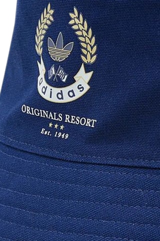 Dubbelzijdig Bobhoedje Originals - Marineblauw - Adidas