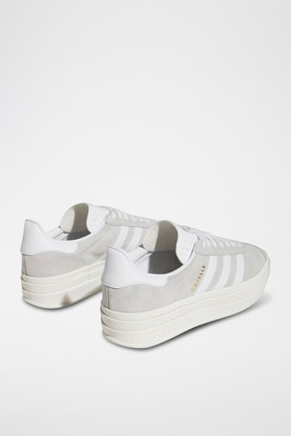 Nubuck Platform Sneakers Originals Gazelle Bold - Grijs - Adidas
