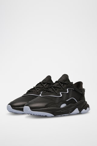Leren Sneakers Originals Ozweego - Zwart - Adidas