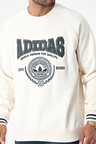 Sweater Preppy Varsity - Wit - Adidas
