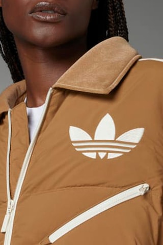Gewatteerde Jas Originals Adicolor 70s - Lichtbruin - Adidas