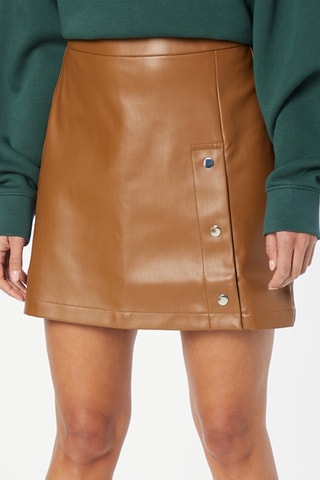 Shortrok Hoge Taille Originals - Bruin - Adidas