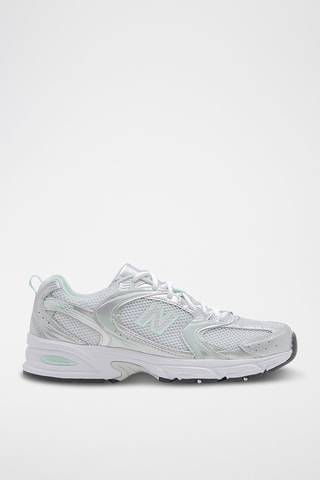 Gympen 530 - Zilverkleurig en Lichtgroen - New Balance