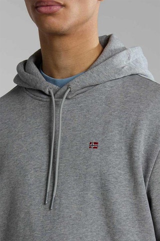 Sweater met Capuchon Balis - Gemêleerd Grijs - Napapijri