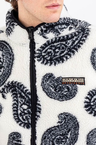 Fleece Jasje - Wit - Napapijri