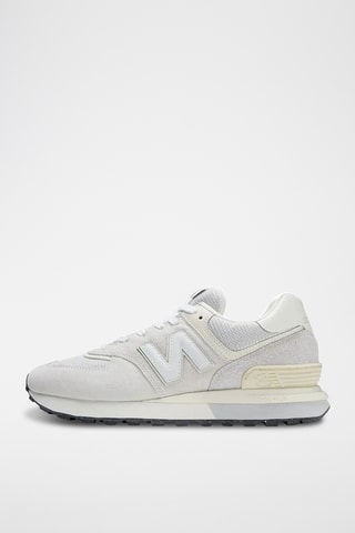 Nubuck Sneakers 574 - Wit - New Balance