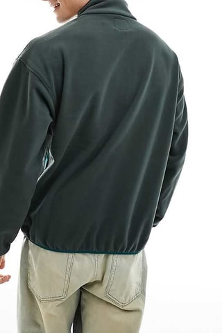 Fleece Sweater Pop Over - Groen - Converse