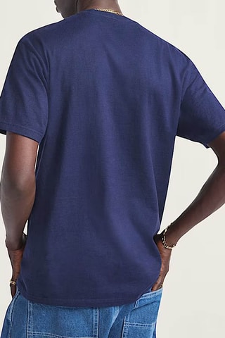T-shirt Left Chest - Marineblauw - Vans