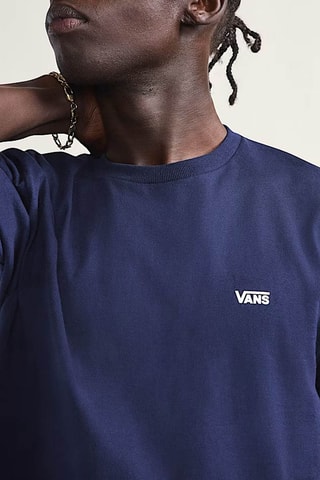 T-shirt Left Chest - Marineblauw - Vans