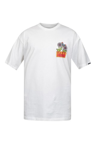 T-shirt vibin - Wit - Vans