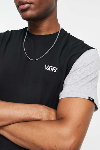 T-shirt Opposite - Zwart - Vans