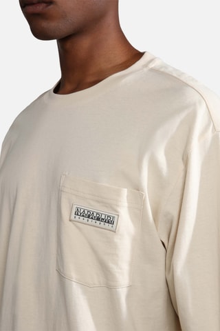 T-shirt Morgex - Beige - Napapijri