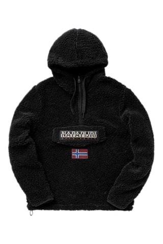 Sweater met Capuchon Burgee - Zwart - Napapijri