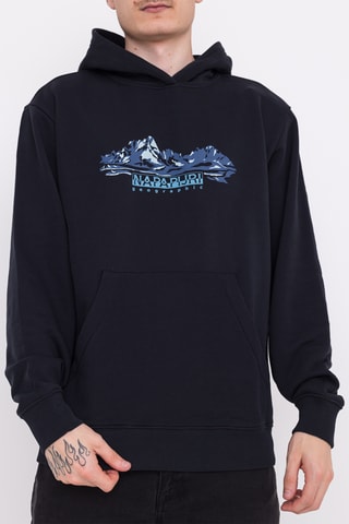 Sweater met Capuchon B-Backcountry - Zwart - Napapijri
