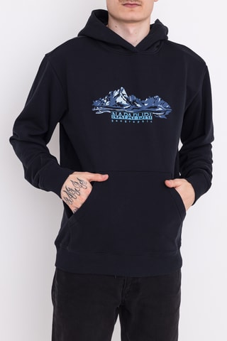 Sweater met Capuchon B-Backcountry - Zwart - Napapijri