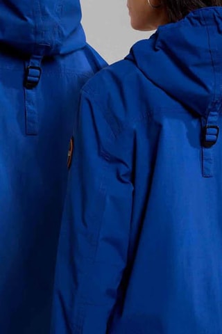 Windjack met Capuchon Softshell Rainforest - Kobaltblauw - Napapijri