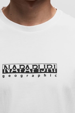 T-shirt Box - Wit - Napapijri
