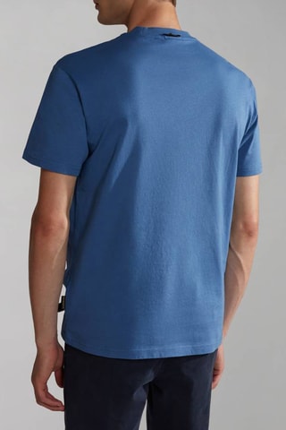 T-shirt Bollo - Blauw - Napapijri